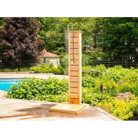 Douche Sierra en cèdre blanc du Canada